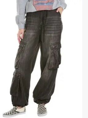 BLANK NYC ONE TOO MANY CARGO JEAN, SIZE 30